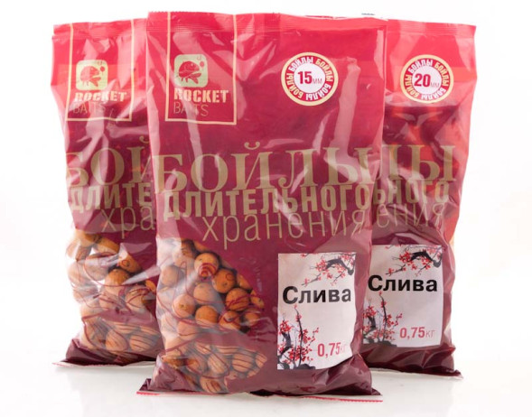 Бойл Rocket Baits Слива 20 мм, 0,75 кг