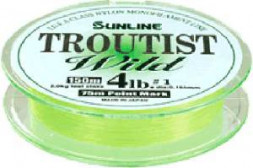 Волосінь Sunline Troutist Wild 150м # 0,6 /0.128мм 1,25кг