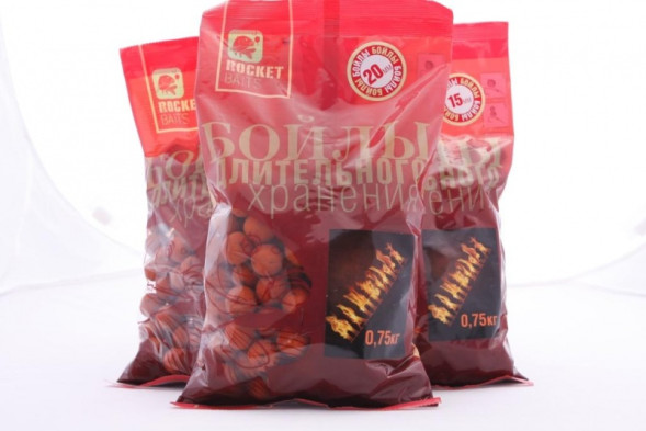 Бойл Rocket Baits Паприка 15 мм, 0,75 кг