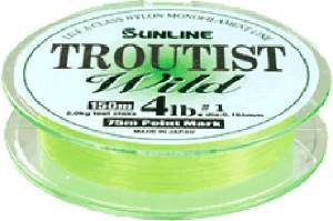 Волосінь Sunline Troutist Wild 150м # 1,0 /0,165мм 2кг
