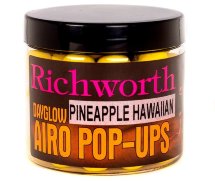 Бойлы Richworth Airo Pop-ups Pineapple Hawaiian, 15mm, 80g