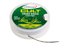 Ледкор без свинца Climax Cult Snake Braid 40lb 10m