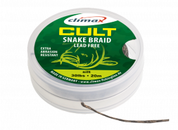 Ледкор без свинца Climax Cult Snake Braid 40lb 10m