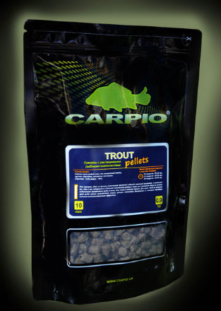 Пеллетс Carpio Trout Pellets 10 мм 900 гр