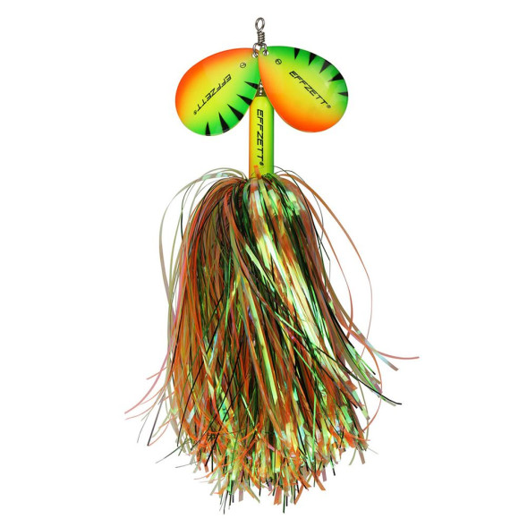 Спиннербейт DAM Effzett Pike Rattlin&#039; Spinner 40гр (Firetiger) 