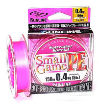 Шнур Sunline SWS Small Game PE 150m #0.2/0.074mm 5Lb/2.1kg