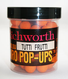 Бойли Richworth Airo Pop-ups Tutti Frutti, 18 mm, 80g. tube
