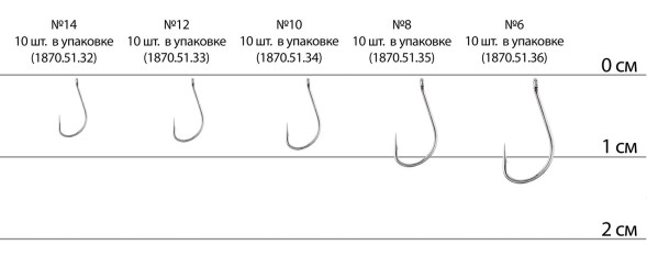 Крючок Select Roach №8