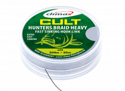 Поводковый материал Climax Cult Heavy Hunters Braid 20 lbs 20 m