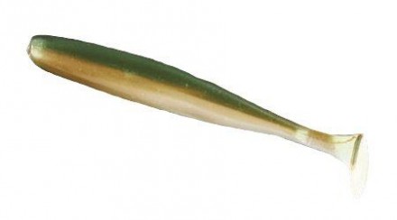 Силикон Nomura Rocket Shad (съедобный) 100мм 5гр. цвет-024 (ghost green) 6шт