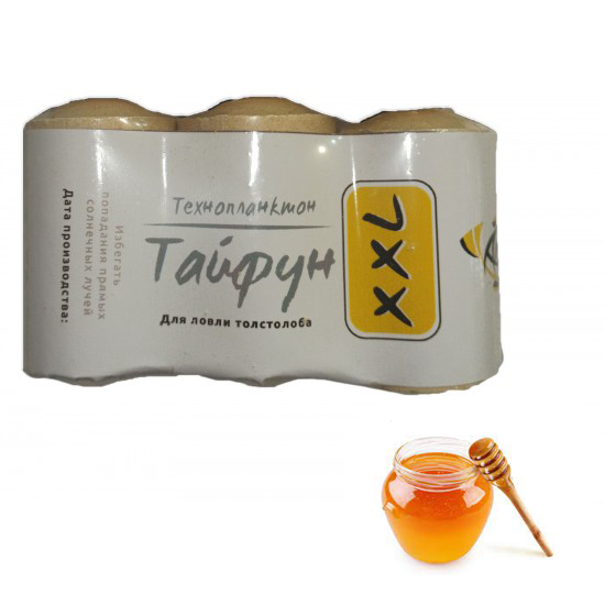 Технопланктон Тайфун 2XL Мёд 3шт