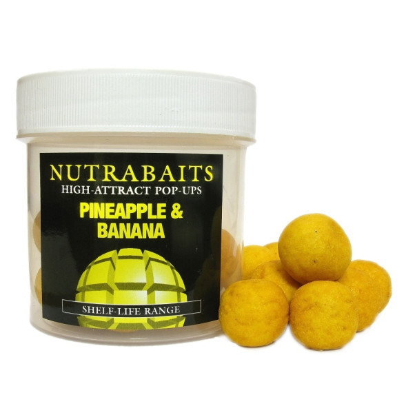 Бойлы Nutrabaits POP-UP PINEAPPLE &amp; BANANA 20мм
