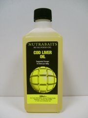 Масло Nutrabaits Cod Liver Oil 500ml