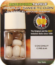 Кукуруза Enterprise Tackle Pор Uр Nutrabaits Coconut Cream - Corn White/Beige