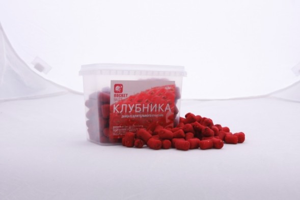 Дамбалс длительного хранения Rocket Baits Клубника 0,5кг