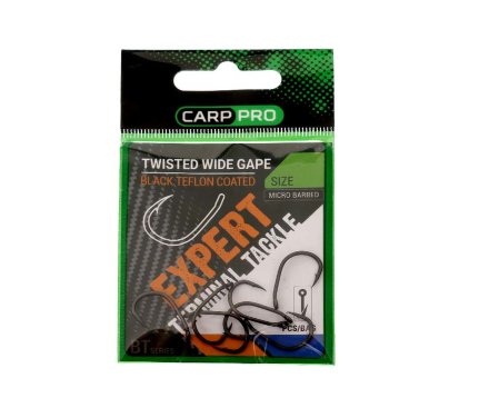 Крючки Carp Pro Twisted Wide Gape BT Series