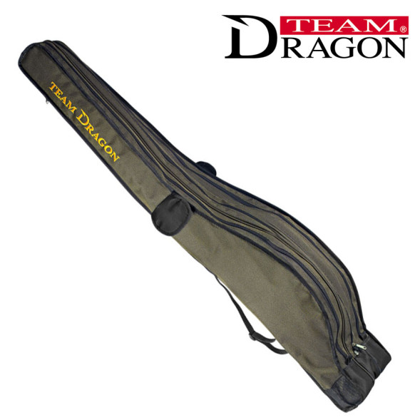 Чохол для вудлищ TEAM DRAGON Two Pockets на 3 вудлища 130см
