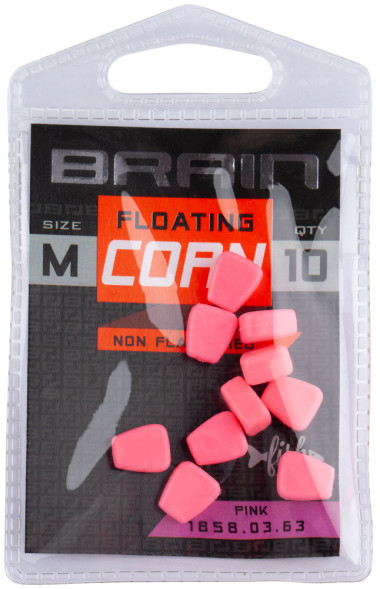 Кукуруза Brain Fake Floating Corn Non Flavoured Размер-M ц:розовый